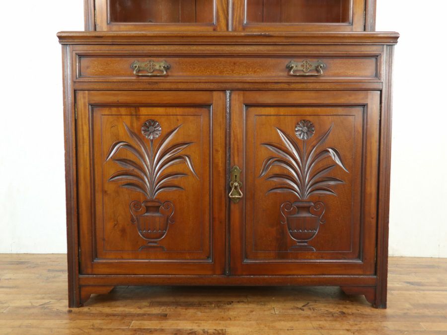 イギリスアンティーク家具キャビネット 59826