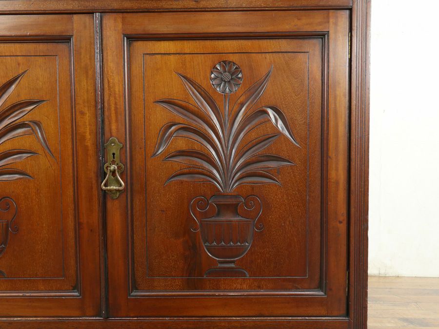 イギリスアンティーク家具キャビネット 59826