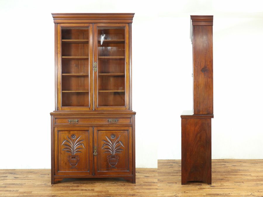 イギリスアンティーク家具キャビネット 59826