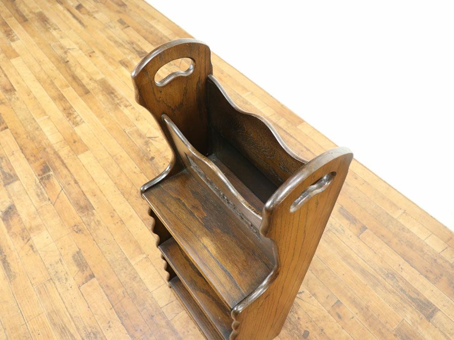 イギリスアンティーク家具マガジンラック 59775