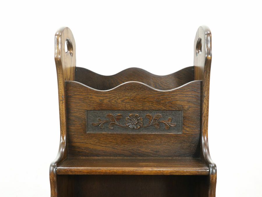 イギリスアンティーク家具マガジンラック 59775