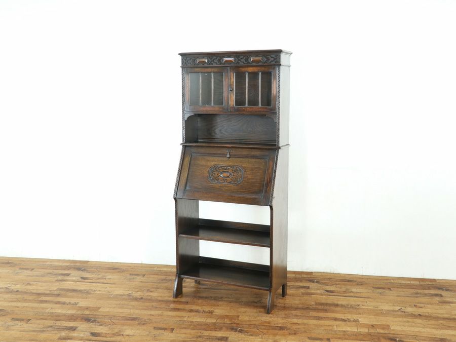 イギリスアンティーク ブックビューロー 59798