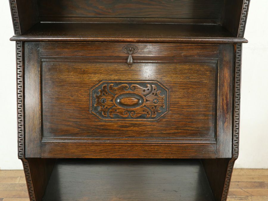 イギリスアンティーク ブックビューロー 59798