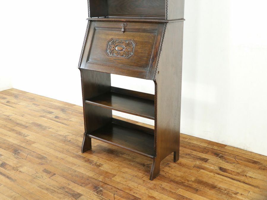 イギリスアンティーク ブックビューロー 59798