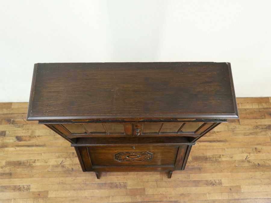 イギリスアンティーク ブックビューロー 59798