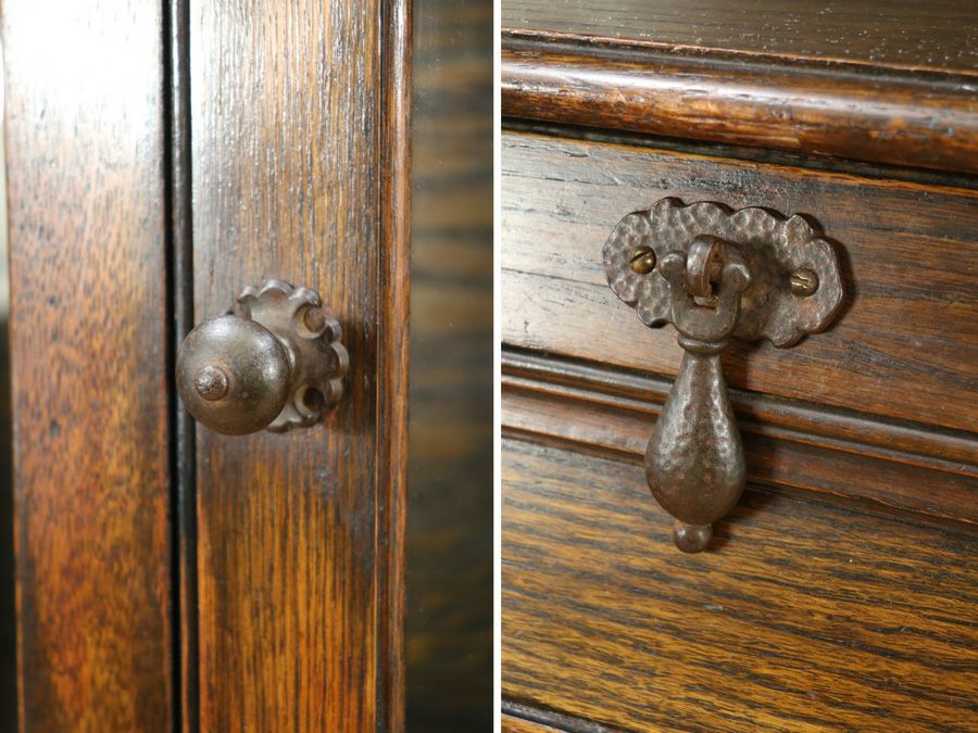 イギリスアンティーク ブックビューロー 59798