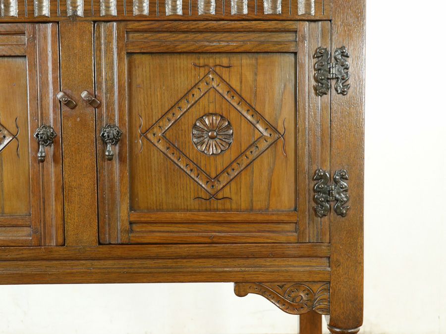 イギリスアンティークサイドキャビネット 59880