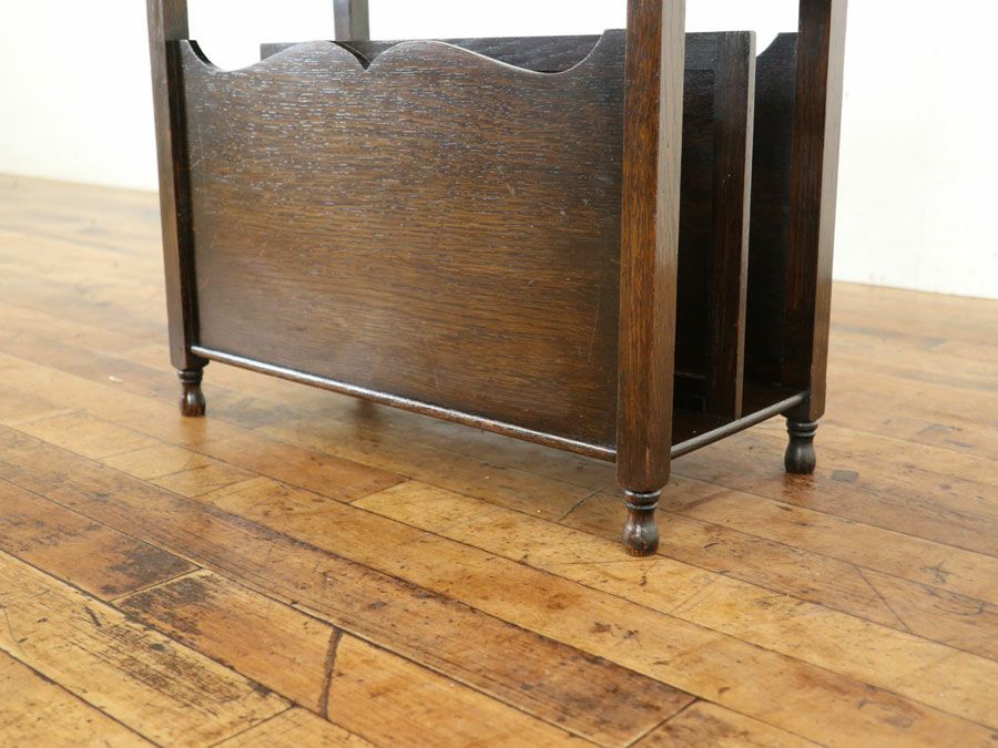 イギリスアンティーク家具マガジンラック 59853