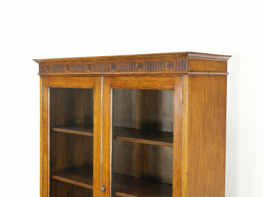 イギリスアンティーク家具ブックケース 59748