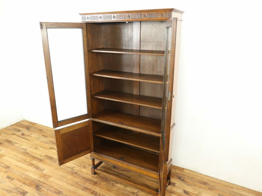 イギリスアンティーク家具ブックケース 59748