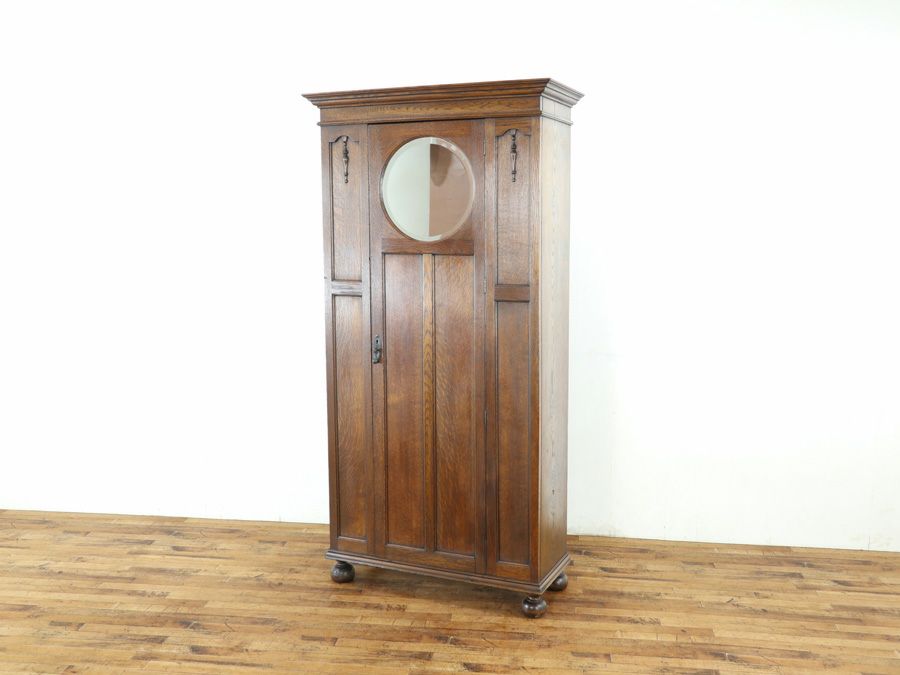 イギリスアンティーク家具ワードローブ 59889