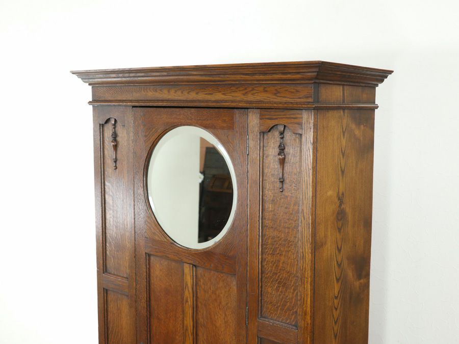 イギリスアンティーク家具ワードローブ 59889