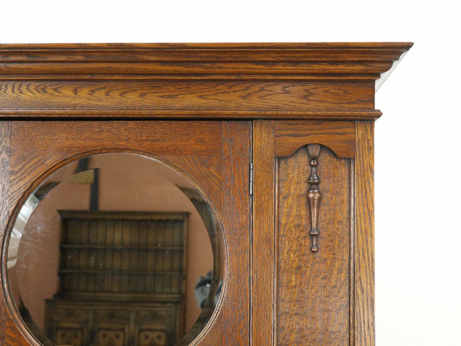 イギリスアンティーク家具ワードローブ 59889