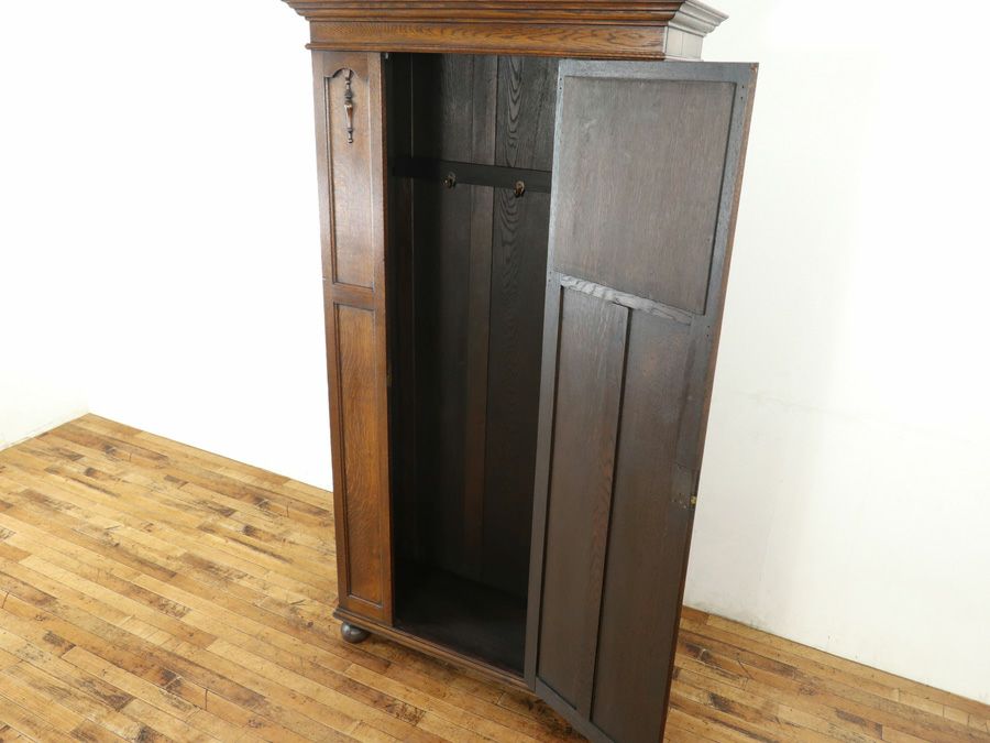 イギリスアンティーク家具ワードローブ 59889