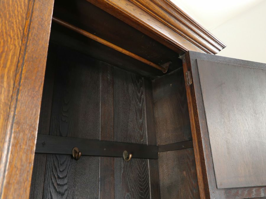 イギリスアンティーク家具ワードローブ 59889