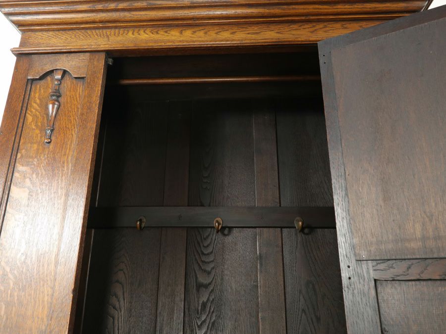 イギリスアンティーク家具ワードローブ 59889