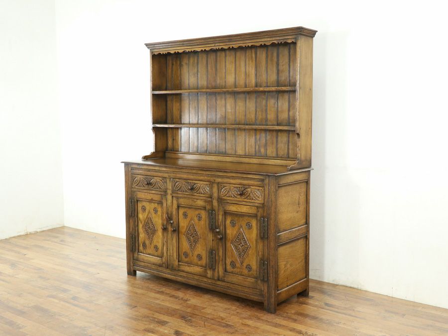 イギリスアンティーク家具カップボード 59862