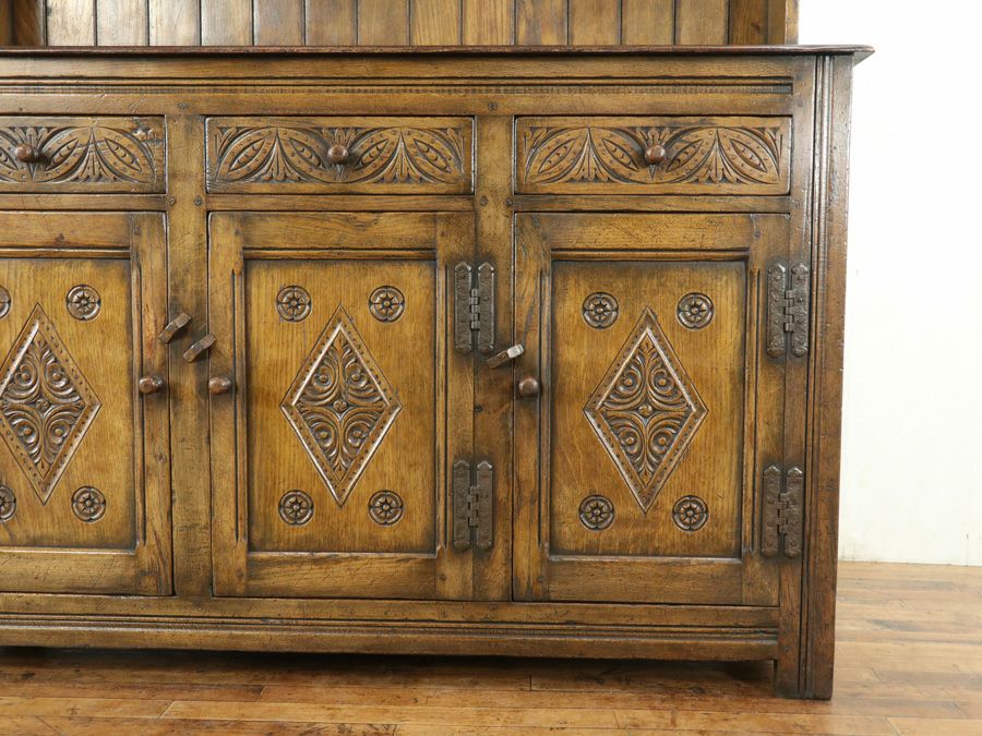 イギリスアンティーク家具カップボード 59862