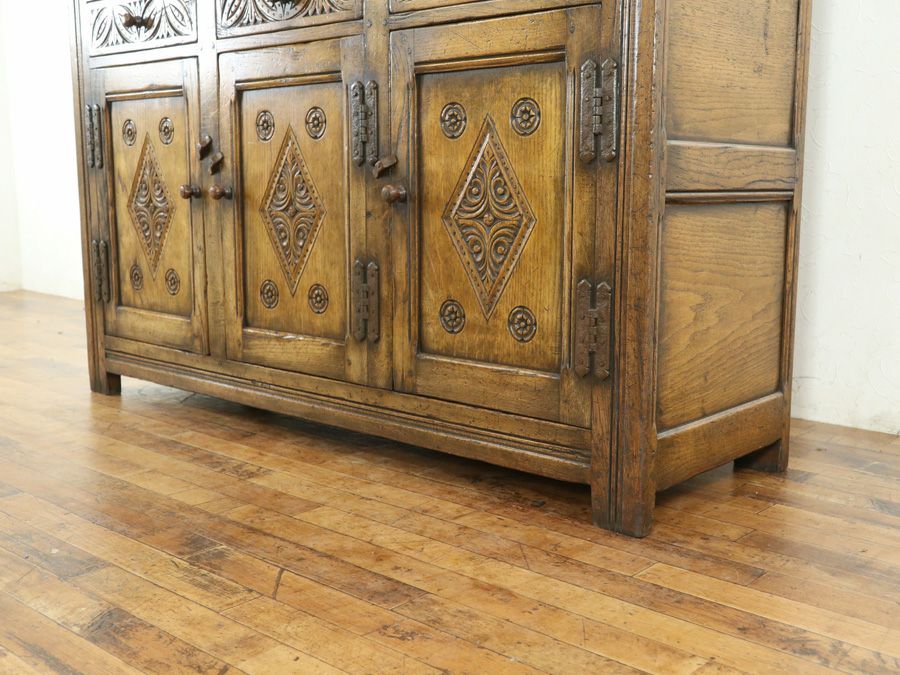 イギリスアンティーク家具カップボード 59862