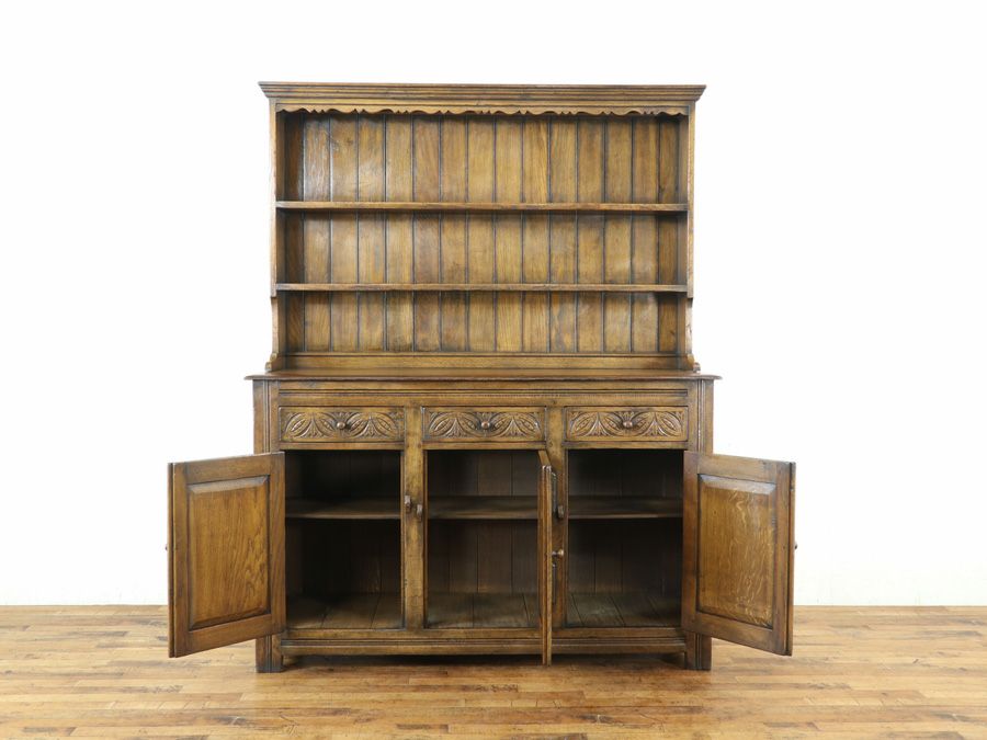 イギリスアンティーク家具カップボード 59862