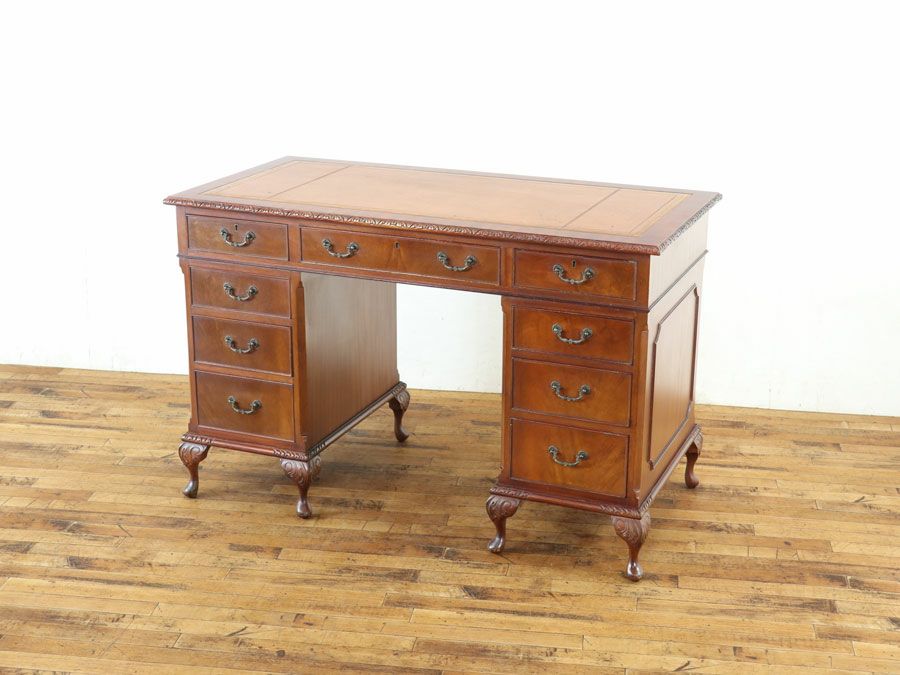 イギリスアンティーク家具デスク 59864