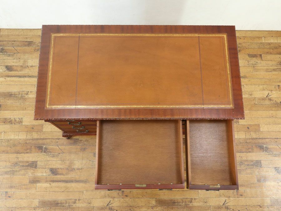 イギリスアンティーク家具デスク 59864