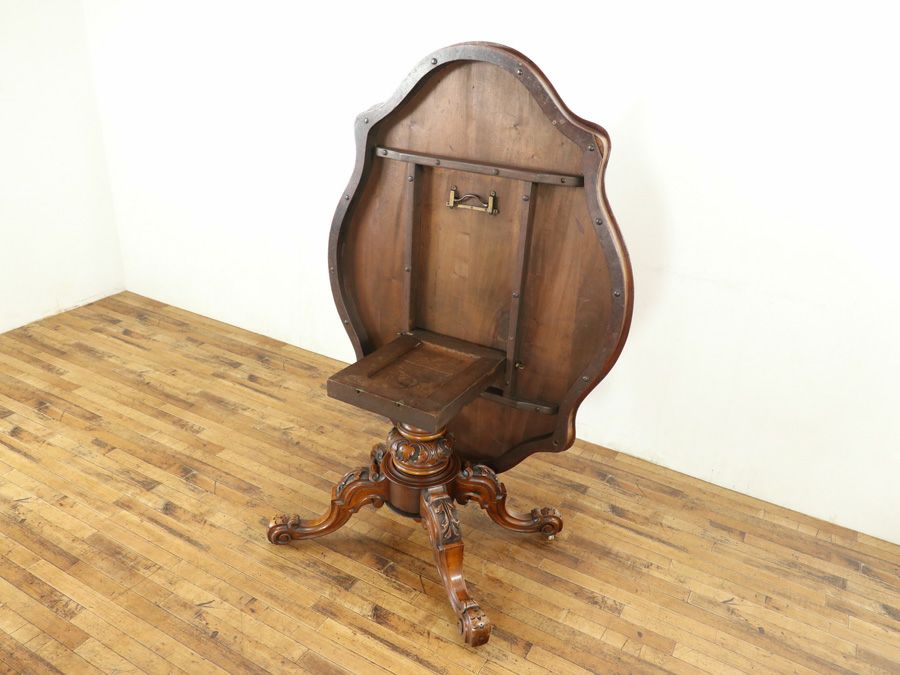イギリスアンティーク家具ルーテーブル 59873
