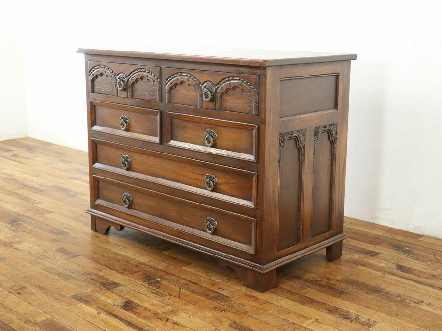 イギリスアンティーク家具チェスト 59901