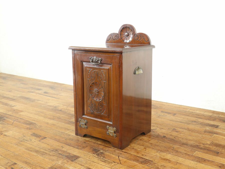 イギリスアンティーク家具コールボックス 59825