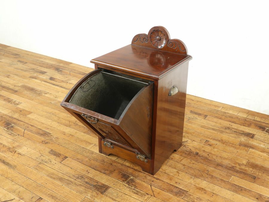 イギリスアンティーク家具コールボックス 59825