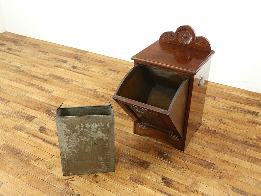 イギリスアンティーク家具コールボックス 59825