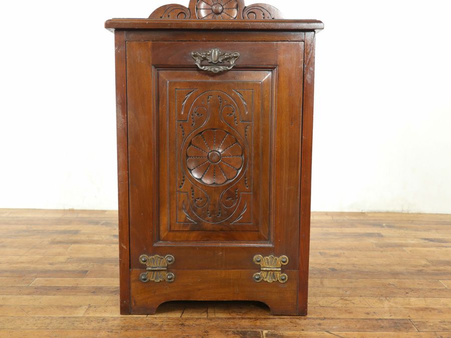 イギリスアンティーク家具コールボックス 59825