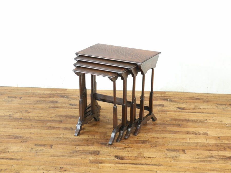 イギリスアンティーク家具ネストテーブル 59819
