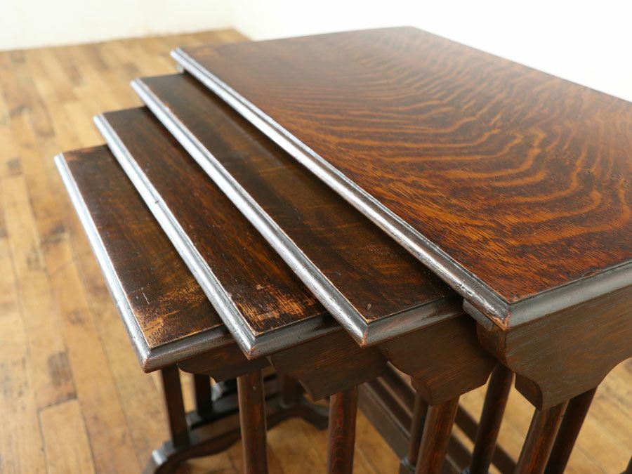 イギリスアンティーク家具ネストテーブル 59819