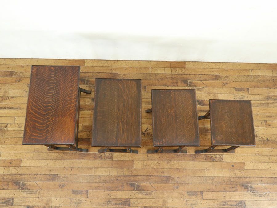 イギリスアンティーク家具ネストテーブル 59819