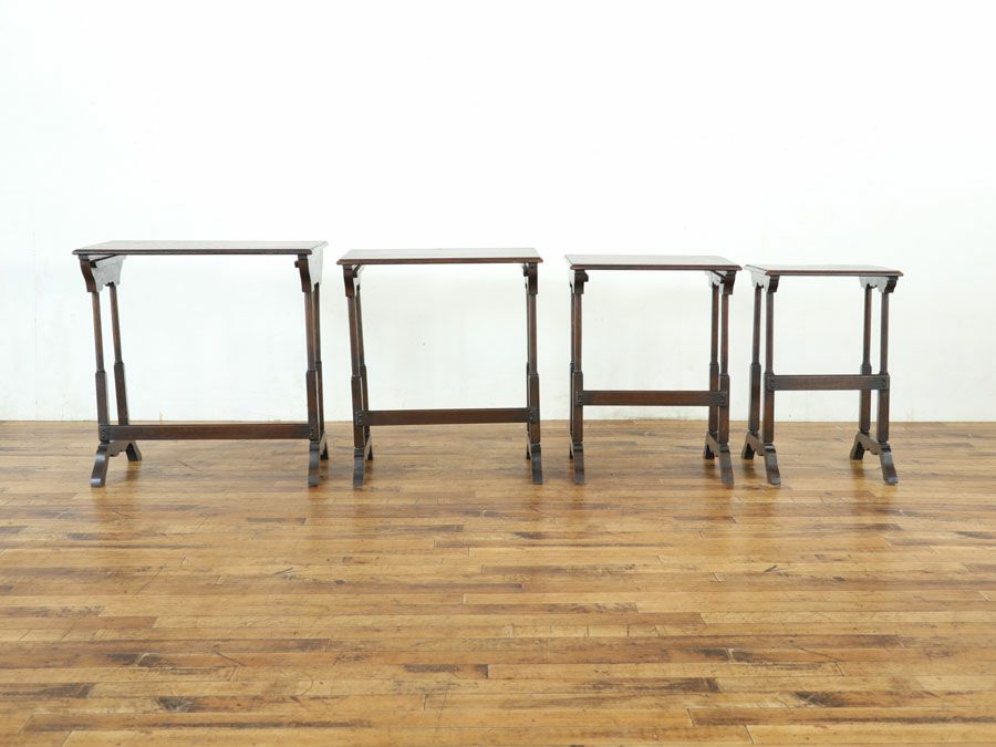 イギリスアンティーク家具ネストテーブル 59819