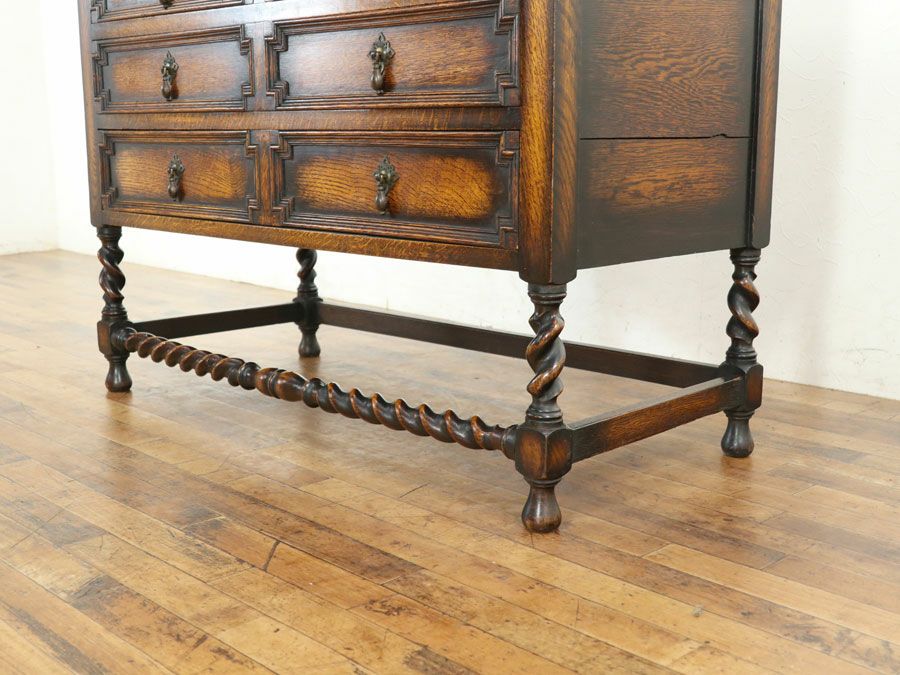 イギリスアンティーク家具チェスト 59874