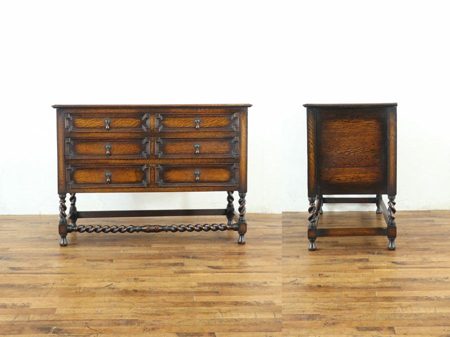 イギリスアンティーク家具チェスト 59874