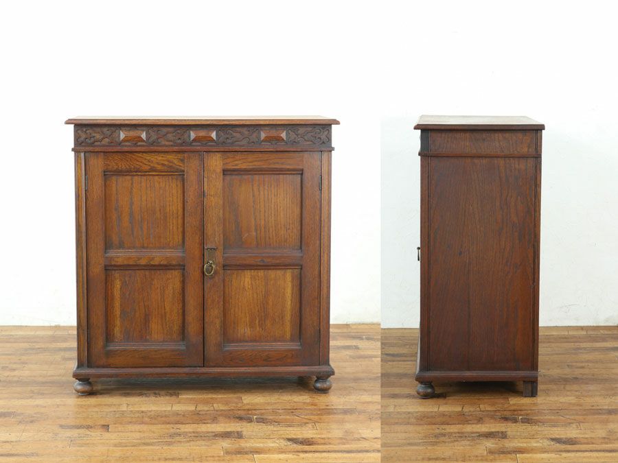 イギリスアンティーク家具キャビネット 59876