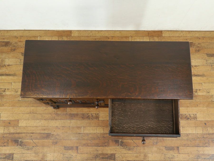 イギリスアンティーク家具キャビネット 59842