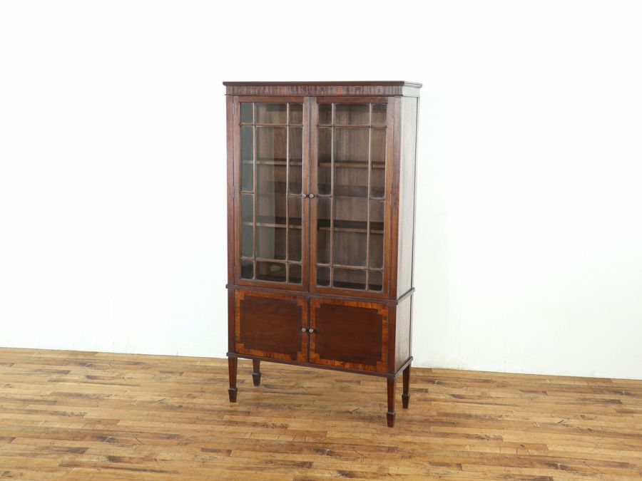 イギリスアンティーク家具ブックケース 59836