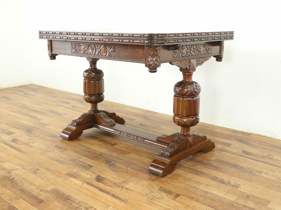 アンティーク テーブルチェア4脚セット 59833