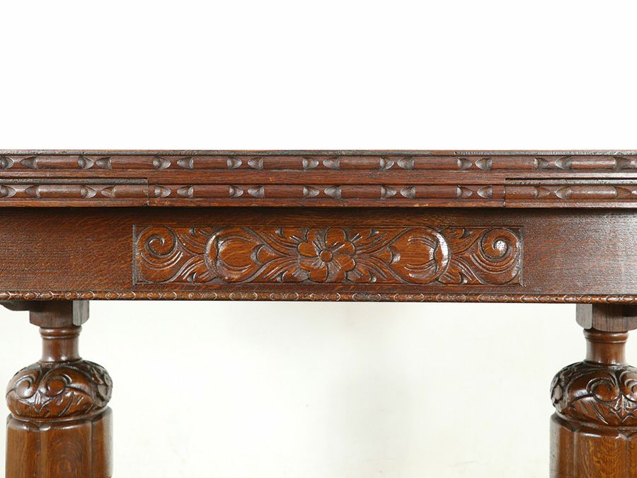 アンティーク テーブルチェア4脚セット 59833