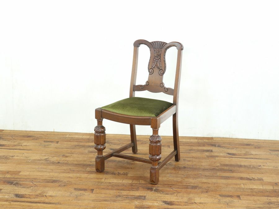 アンティーク テーブルチェア4脚セット 59833