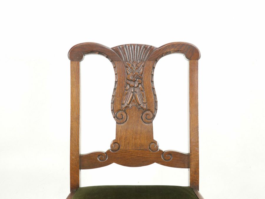 アンティーク テーブルチェア4脚セット 59833