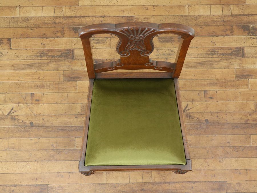 アンティーク テーブルチェア4脚セット 59833