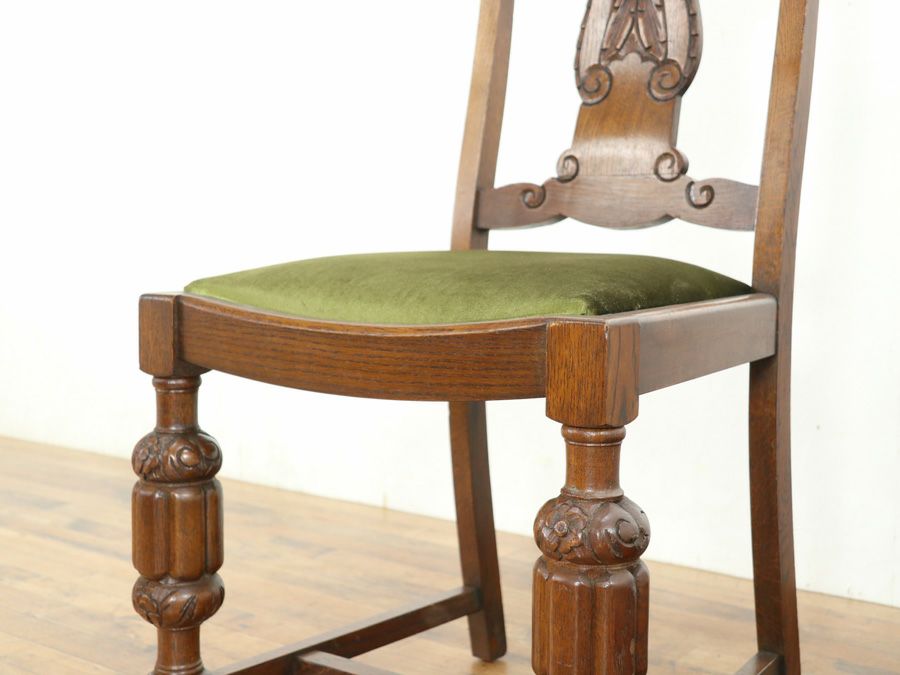 アンティーク テーブルチェア4脚セット 59833