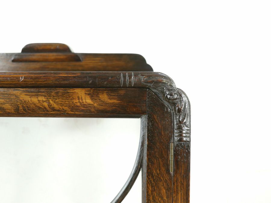 イギリスアンティーク張替済ショーケース 59652