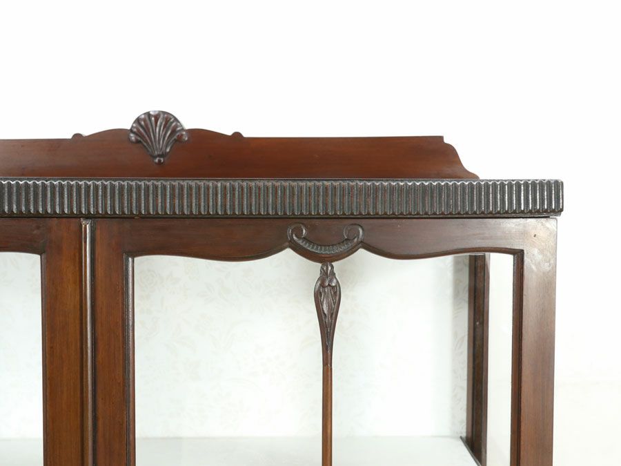 イギリスアンティーク張替済ショーケース 59522