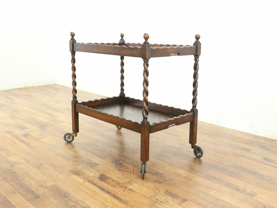 イギリスアンティーク家具ワゴン 59903